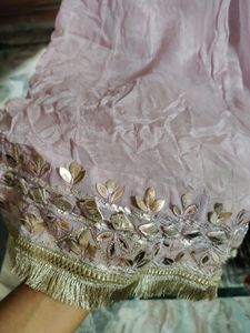 Elegant And Beautiful Lavender Anarkali