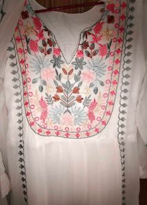Elegant Embroidered Kurta Set