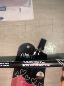 Plum Matte Lipstick &amp; Sugar Eyeliner