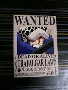 One Piece , 4 Wanted Posters , Anime