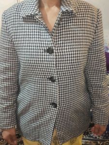 Winter Jacket Black Checks