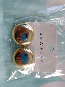 Gold Stud Earrings