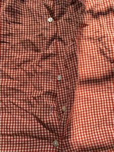 Gingham Red Checked Shirt