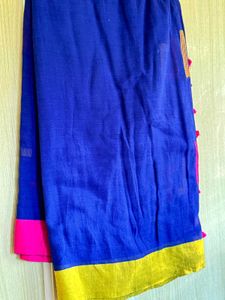 Blue & Pink Saree