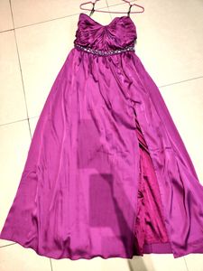 Price Reduced- Beautiful And Luxurious Satin Gown