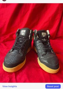 Adidas Top Ten Hi - Black Leather