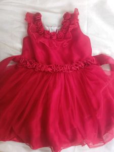 Maroon Girls Dress