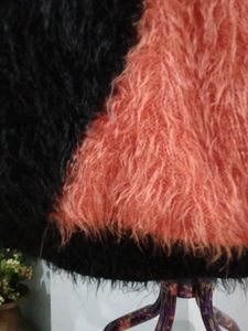 Multi Colour Fur Top