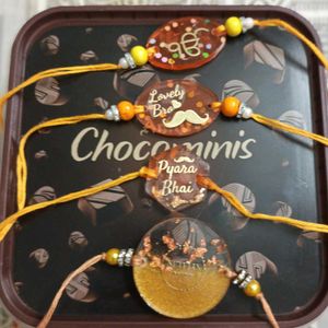 Handmade Rakhi Set for Brothers