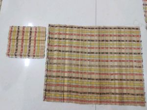 Jute Table Mats ( Set Of 6)