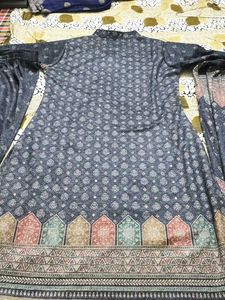 New Kashmiri Woolen Suit Set With Dupatta