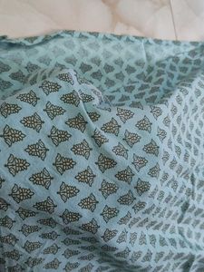 Light Blue Printed Kurti