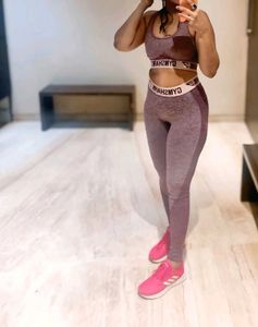 Gymshark Crop Top and Leggings Set