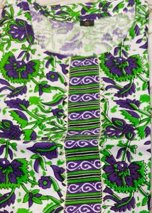Pure Cotton Kurti Pant Set