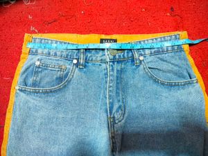 Unique Two-Tone Jeans