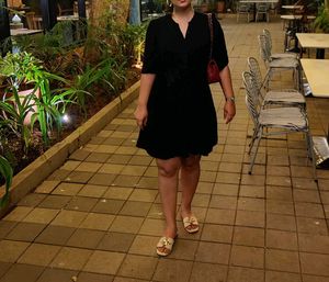 Little Black Dress with belt