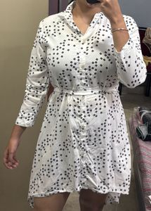 White Cotton Dress