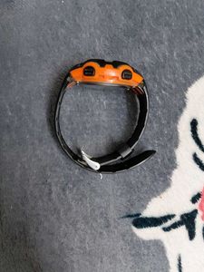 Orange Digital Watch
