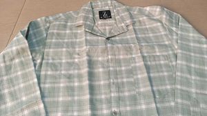 Men's Plaid Flannel Shirt, XL SIZE