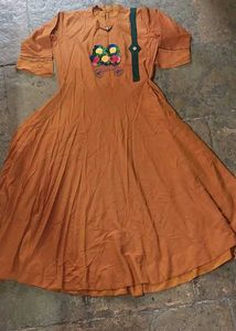 Rajwadi Full Flair Anarkali One Piece Kurti