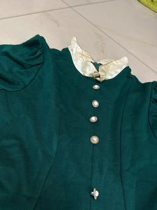 Green Vintage Style Dress