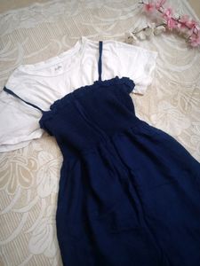 Navy Blue Jumpsuit