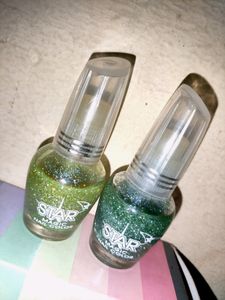 Combo Of 2 Nailpant (Glitter)