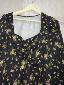 Floral Print Mini Dress