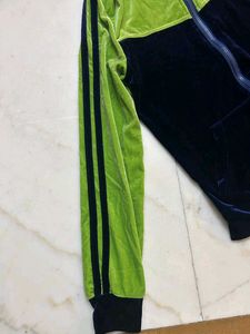 Velvet Hoodie Jacket