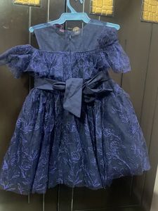 Beautiful Navy Blue Frock