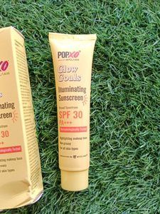 Myglaam Pop Xo Glow Goals Illuminating Sunscreen