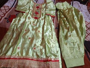 Elegant Green Kurta Set