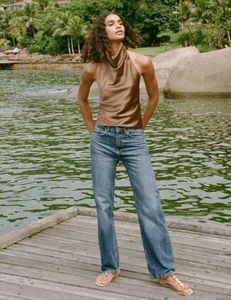 ZARA straight fit denim