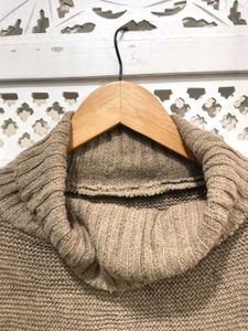 Cozy Knit Turtleneck Sweater A