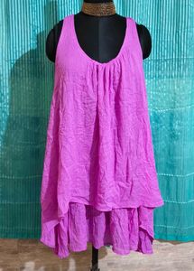 Size L/XL🎁Buy 2 Get 1 Free 🎁 Purple Dress