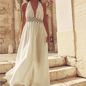 Zara LM Bloggers Fav Beaded Maxi Dress From NY