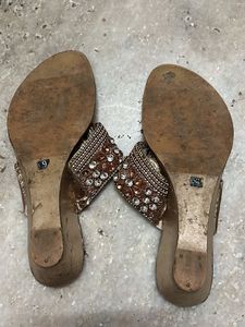 Elegant Gold Flats