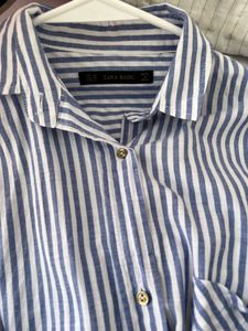 Striped Button-Down Shirt