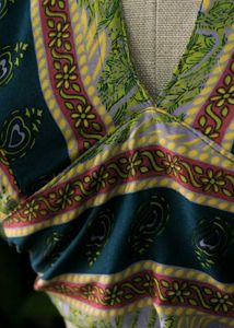 Patterned Halter Top