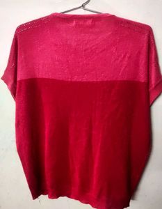 Blood Red Shaded Party Top❤️