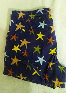 Star Print Shorts