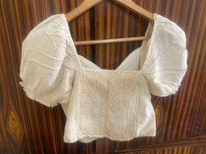 Cute Puff Sleeve Top