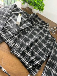 Plaid Crop Top