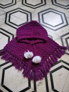 Crochet Girl Poncho