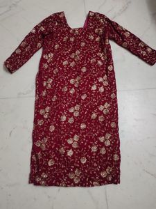 Elegant velvet suit