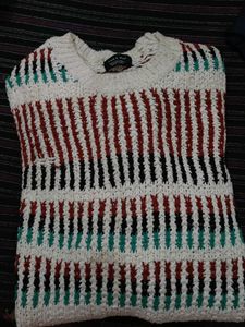 Striped Knit Sweater
