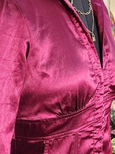 Satin Corset Shirt Top