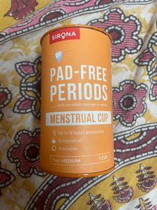 New Sirona Menstrual Cup *never Used*