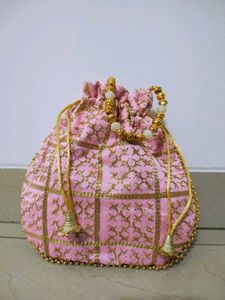 Pretty Embroidered Potli Bags..