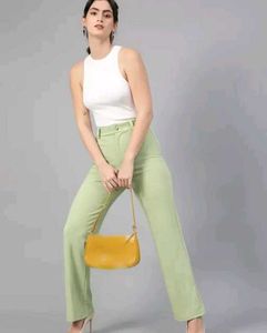 A Woman Cargo Pant .